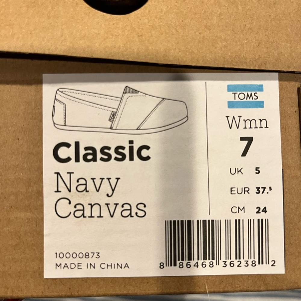 TOMS Classic Navy